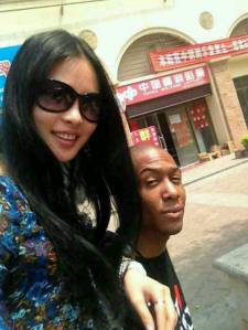 outside, roaming around the complex. katrina came to visit for a couple of days from shanghai so its not been entirely lonesome.